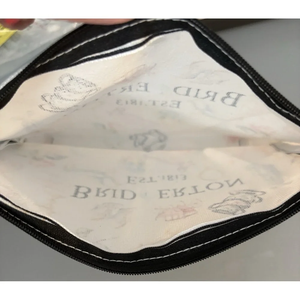 Bridgerton Cosmetic Bag Lady Wistledown design 9x7